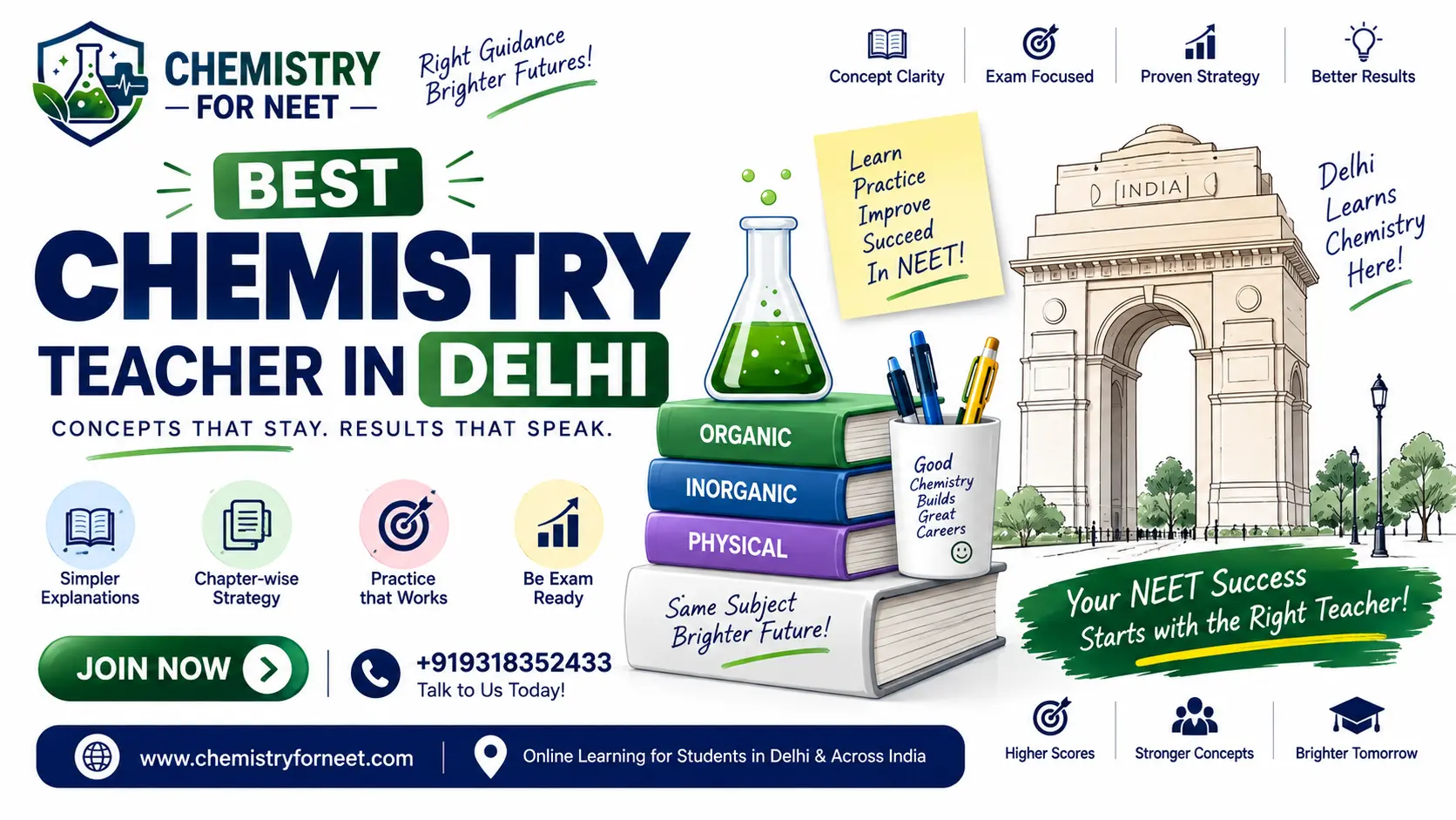 Best Chemistry Teacher in Delhi